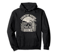 Country Roads Take Me Home Cowboy Hoodie - Graphic Print for Adults - T-Shirt, Sweatshirt, Hoodie