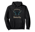 Antisocial Butterfly Fairycore Introvert Hoodie - Trendy Graphic Men Women - T-Shirt, Sweatshirt, Hoodie
