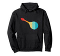 Mandolin Silhouette 70S 80S Distressed Hoodie - Unique Graphic Men Women - T-Shirt, Sweatshirt, Hoodie