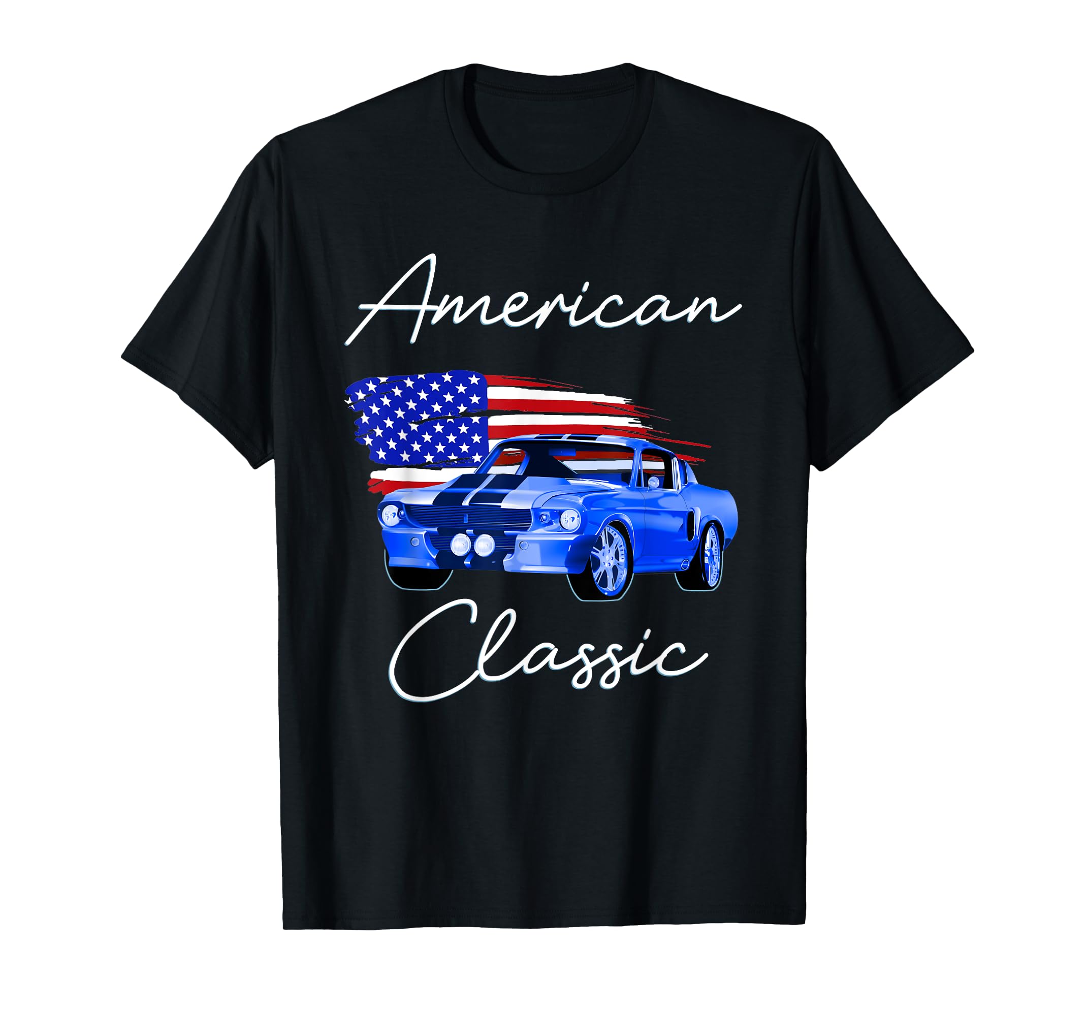 American Muscle Car T-Shirt - Trendy Graphic for Adults - T-Shirt, Sweatshirt, Hoodie