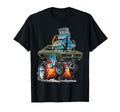 Muscle Car Hotrod Cartoon T-Shirt - Custom Art Print Men Women - T-Shirt, Sweatshirt, Hoodie