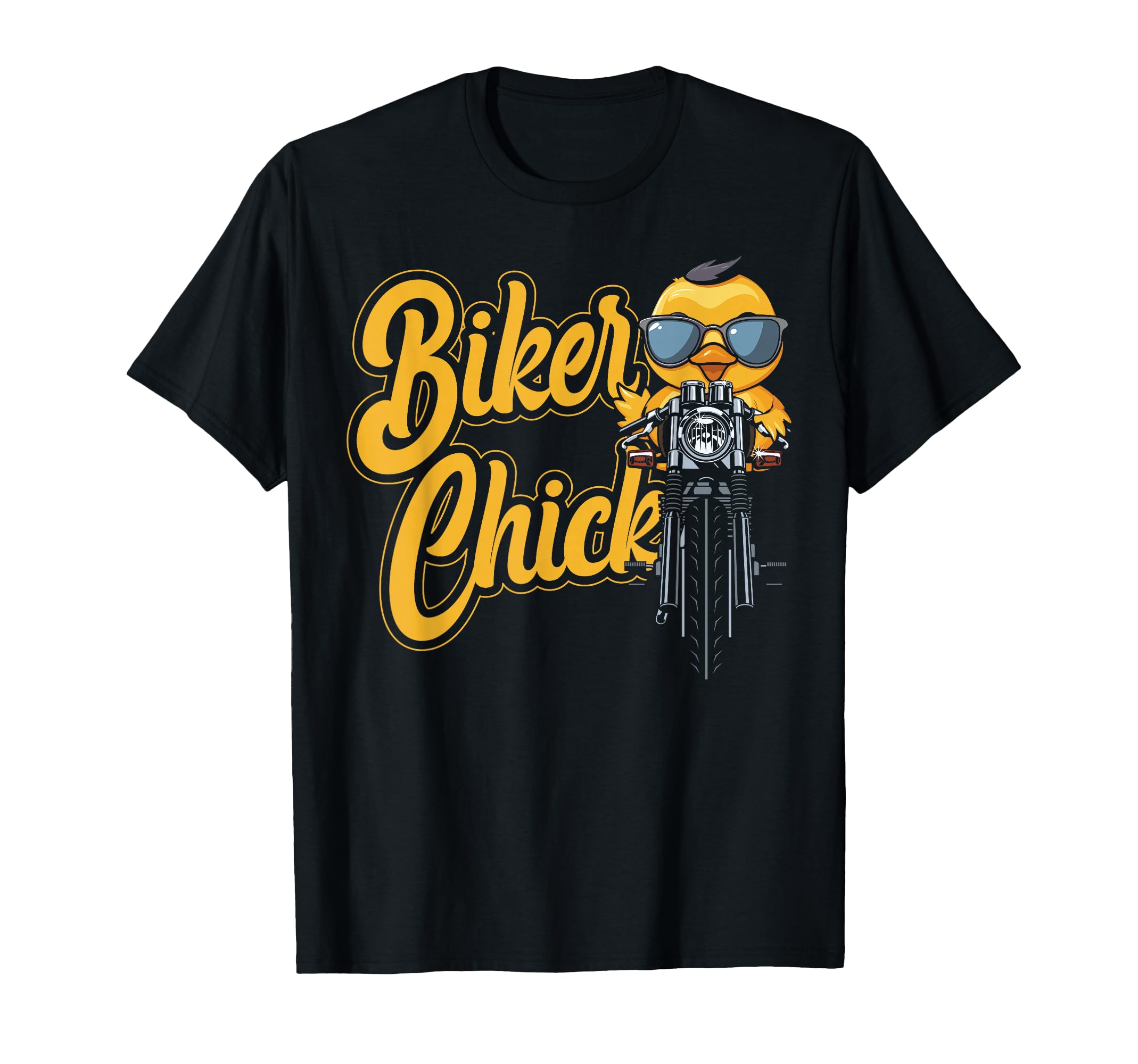 Motorcycle Biker Female Biker Chick T-Shirt - Unique Graphic for Adults - T-Shirt, Sweatshirt, Hoodie