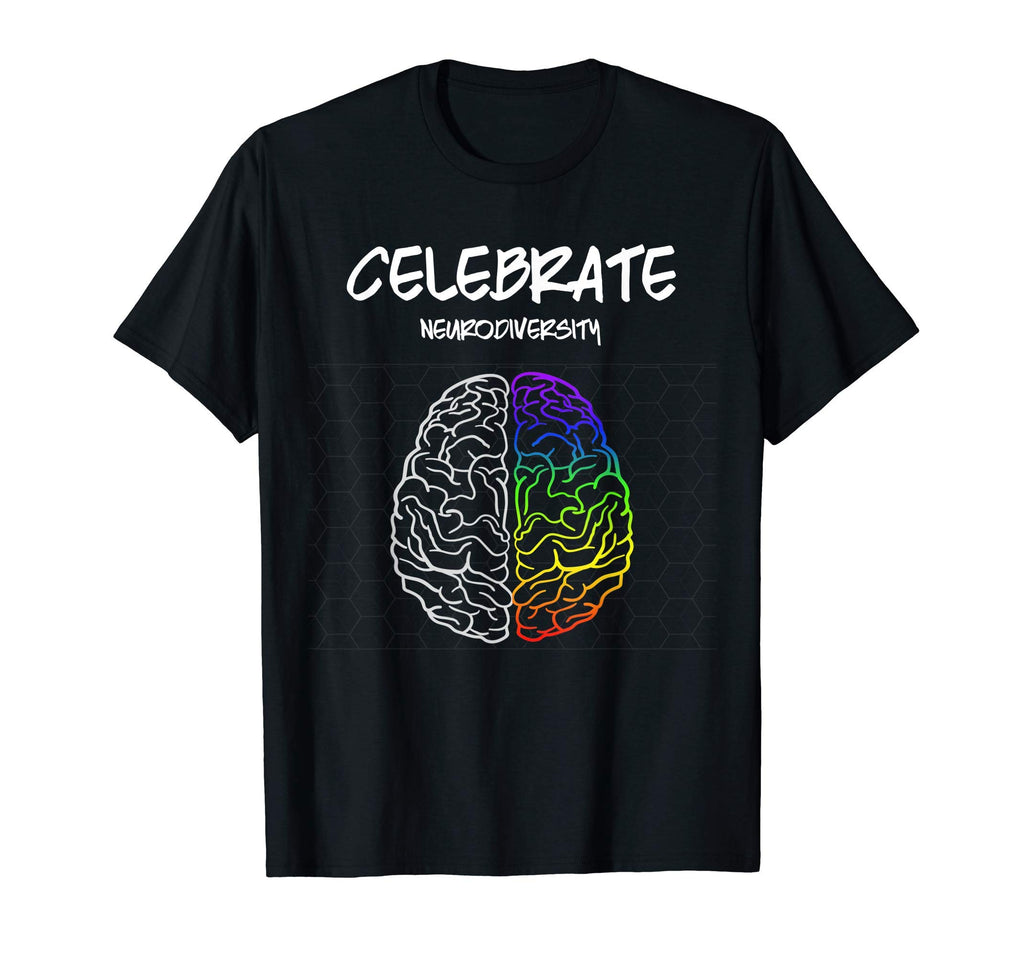 Embrace Neurodiversity Autism Adhd Asd T-Shirt - Graphic Print Men Women - T-Shirt, Sweatshirt, Hoodie