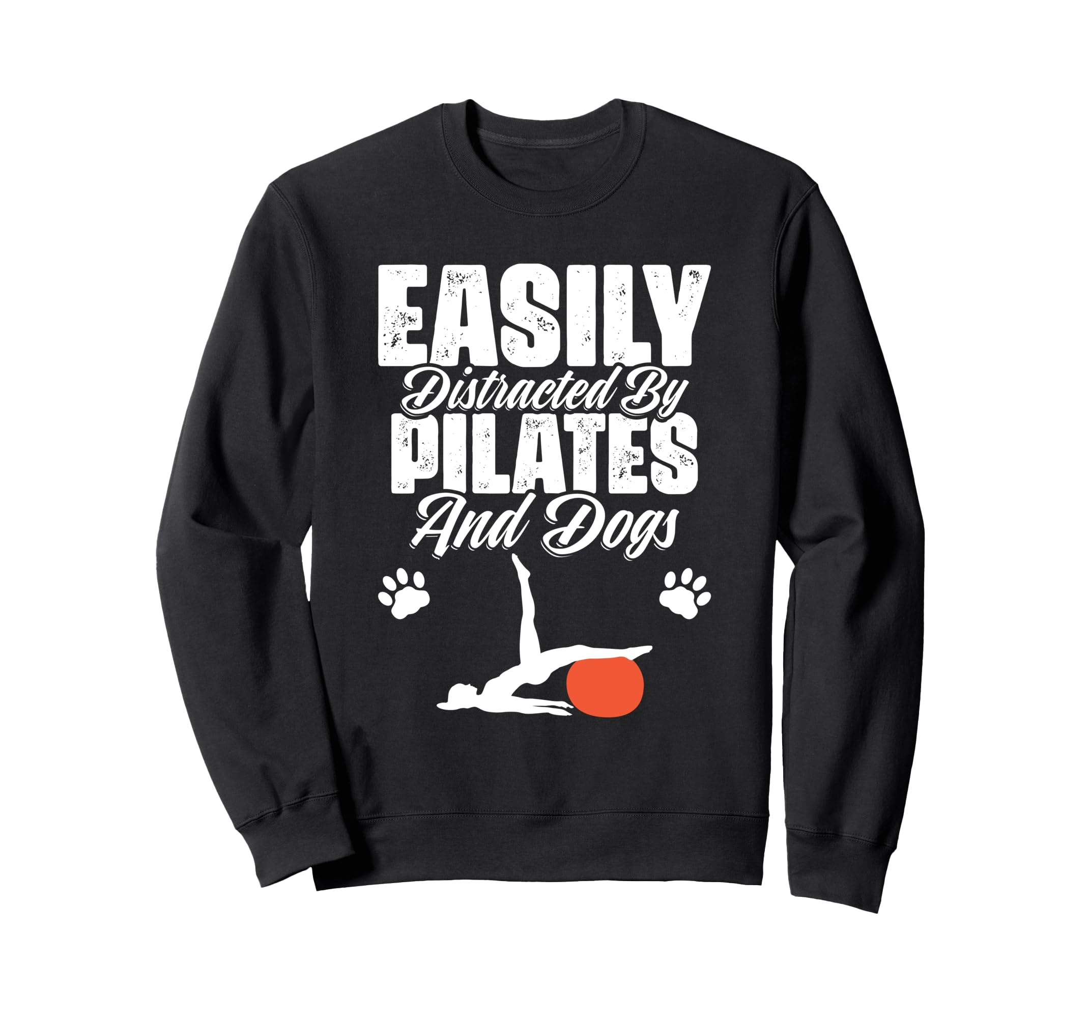 Pilates Exercise Workout Fitness Sweatshirt - Graphic Print for Adults - T-Shirt, Sweatshirt, Hoodie