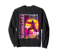 Kawasaki City 80S Synthwave Shaolin Sweatshirt - Novelty Apparel Unisex - T-Shirt, Sweatshirt, Hoodie