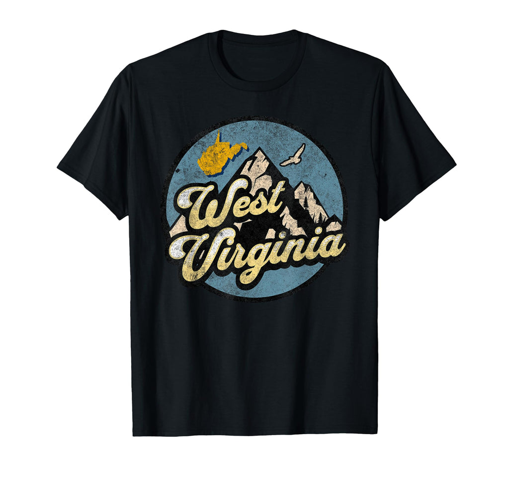 West Virginia Map T-Shirt - Casual Everyday Wear Unisex - T-Shirt, Sweatshirt, Hoodie