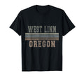 West Linn Oregon T-Shirt - Graphic Print Men Women - T-Shirt, Sweatshirt, Hoodie