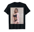 It Blonde Lingerie Model Pin Up T-Shirt - Graphic Print Unisex - T-Shirt, Sweatshirt, Hoodie