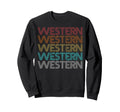 Western Sweatshirt - Streetwear Style for Adults - T-Shirt, Sweatshirt, Hoodie