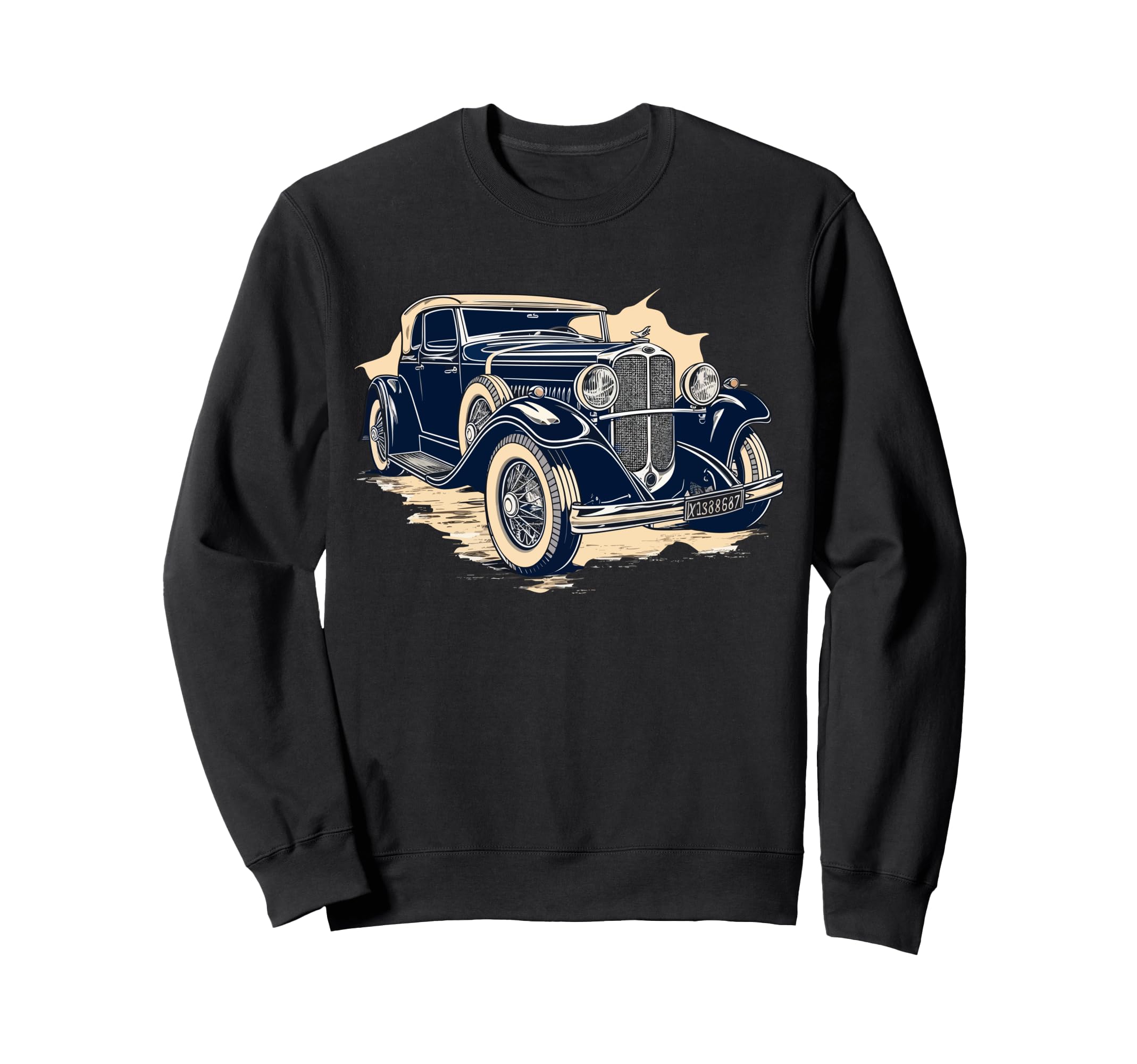 Car Car Shirts American Car Sweatshirt - Custom Art Print for Adults - T-Shirt, Sweatshirt, Hoodie
