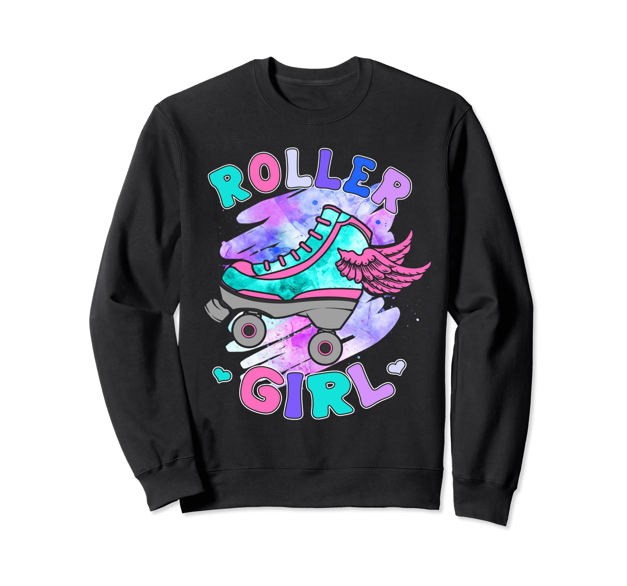 Roller Skating Theme Roller Skates Sweatshirt - Trendy Graphic for Adults - T-Shirt, Sweatshirt, Hoodie