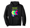 Mental Health Awareness Emotional Support Hoodie - Graphic Print Men Women - T-Shirt, Sweatshirt, Hoodie