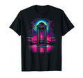 Vaporwave Phone Booth 80S Synthwave 8 T-Shirt - Minimalist Print Unisex - T-Shirt, Sweatshirt, Hoodie