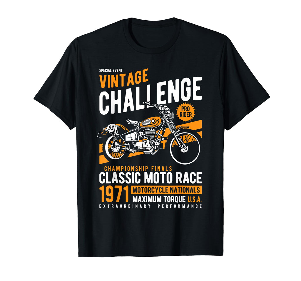 Challenge Motorcycle Race T-Shirt - Trendy Graphic Unisex - T-Shirt, Sweatshirt, Hoodie