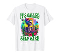 Cannabis Weed Lover Skeleton Smoking T-Shirt - Novelty Apparel for Adults - T-Shirt, Sweatshirt, Hoodie