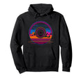 Vinyl Record Vaporwave Turntable Music Hoodie - Streetwear Style for Adults - T-Shirt, Sweatshirt, Hoodie