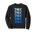 Toby Name Stack Sweatshirt - Fun Novelty Design Men Women - T-Shirt, Sweatshirt, Hoodie