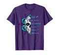 Floral Skull Suicide Awareness T-Shirt - Custom Art Print for Adults - T-Shirt, Sweatshirt, Hoodie