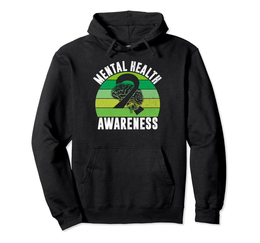 Mental Health Awareness Mental Health Hoodie - Aesthetic Graphic Men Women - T-Shirt, Sweatshirt, Hoodie