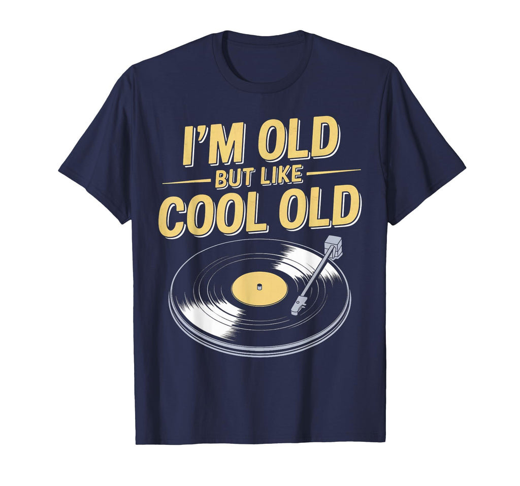 Im Old Vinyl Collecting Music Dj 60S T-Shirt - Custom Art Print Men Women - T-Shirt, Sweatshirt, Hoodie
