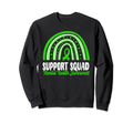 Support Squad Mental Health Sweatshirt - Minimalist Print Men Women - T-Shirt, Sweatshirt, Hoodie