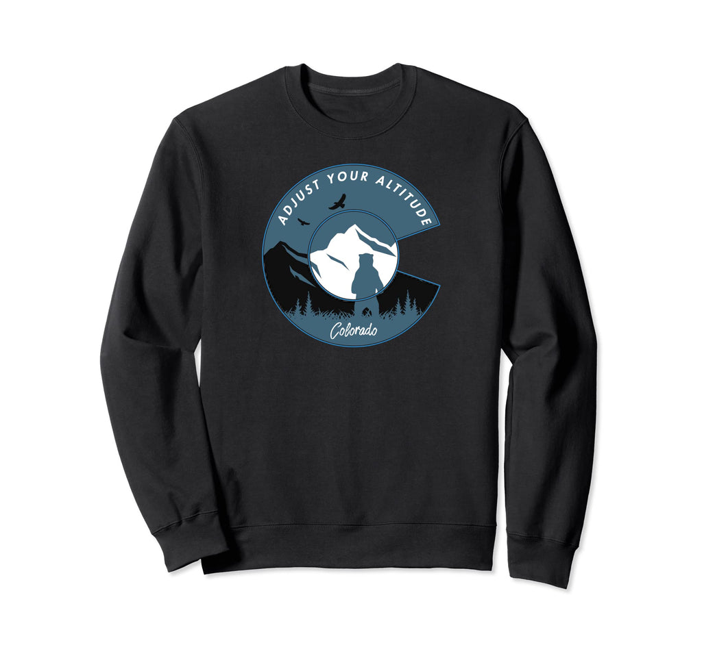 Colorado Flag Mountain State 70S Sweatshirt - Streetwear Style for Adults - T-Shirt, Sweatshirt, Hoodie