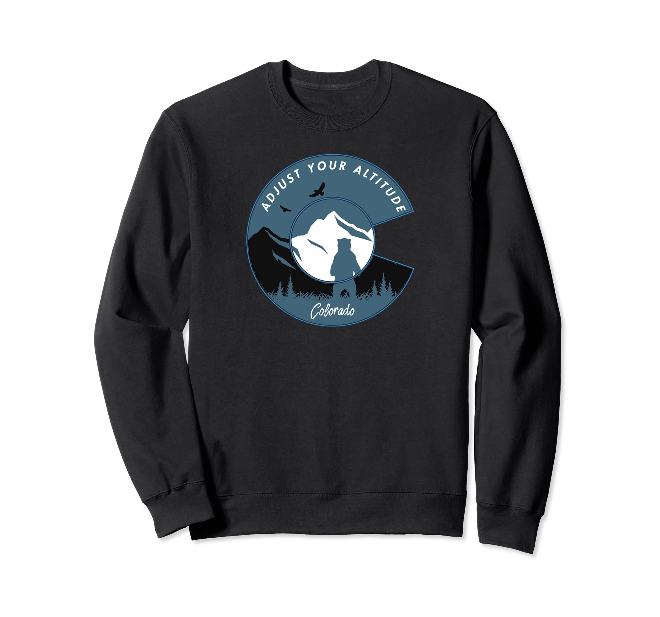 Colorado Flag Mountain State 70S Sweatshirt - Streetwear Style for Adults - T-Shirt, Sweatshirt, Hoodie