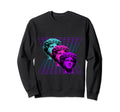 Aesthetic Greek Statue Vaporwave Sweatshirt - Minimalist Print Men Women - T-Shirt, Sweatshirt, Hoodie