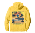 Ocean California Beach West Coast Hoodie - Unique Graphic for Adults - T-Shirt, Sweatshirt, Hoodie