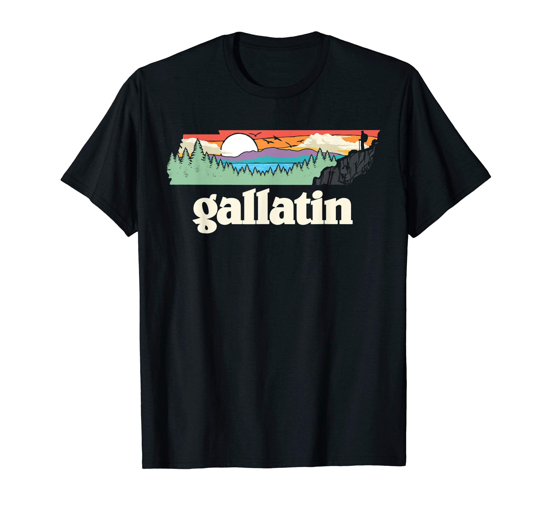 Gallatin Tennessee Outdoors Nature T-Shirt - Aesthetic Graphic Men Women - T-Shirt, Sweatshirt, Hoodie