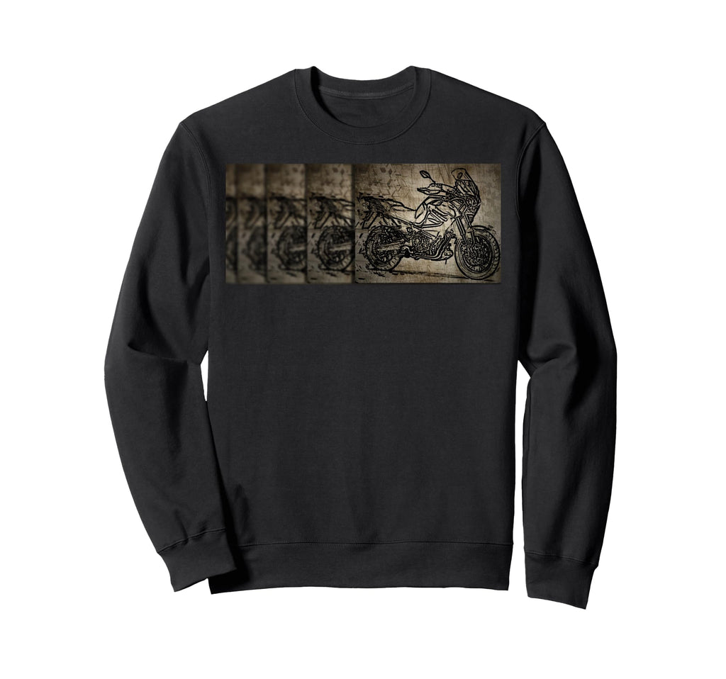 Super Tenere Adventure Bike Sweatshirt - Custom Art Print for Adults - T-Shirt, Sweatshirt, Hoodie