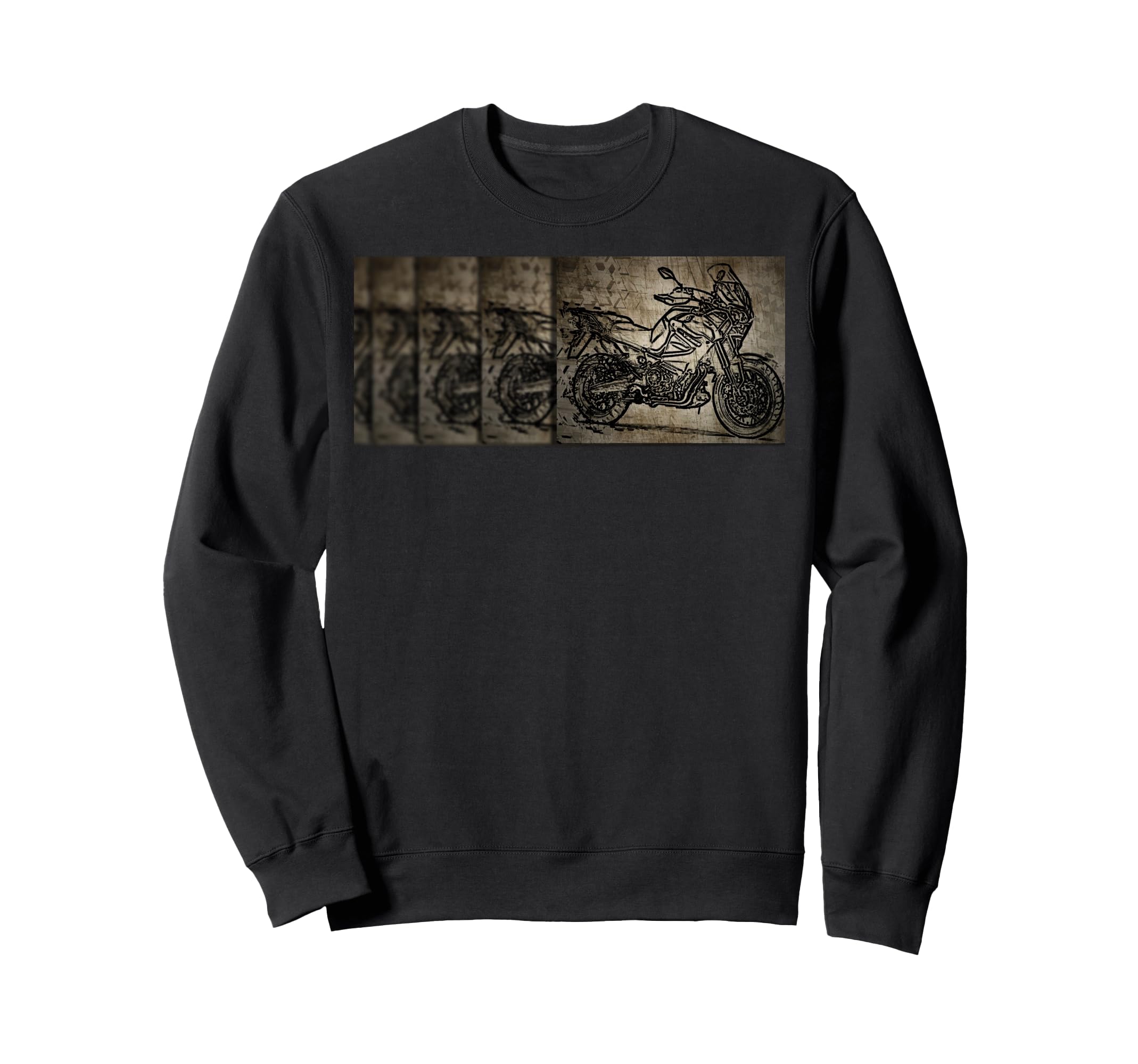 Super Tenere Adventure Bike Sweatshirt - Custom Art Print for Adults - T-Shirt, Sweatshirt, Hoodie