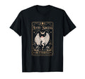 Mothman Tarot Card Antisocial T-Shirt - Minimalist Print Men Women - T-Shirt, Sweatshirt, Hoodie