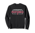 Anxiety Anxious Fear Mental Health Sweatshirt - Trendy Graphic Unisex - T-Shirt, Sweatshirt, Hoodie