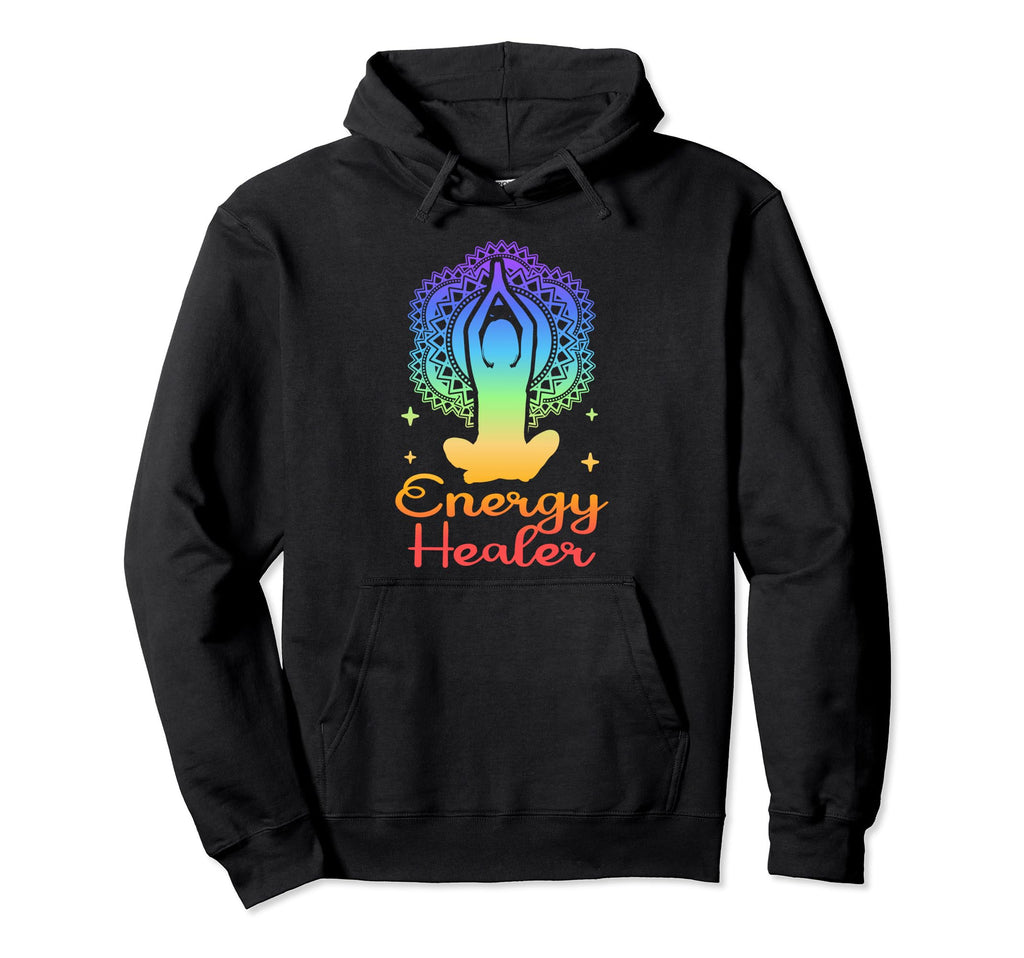 Energy Chakra Holistic Healing Hands Hoodie - Custom Art Print Men Women - T-Shirt, Sweatshirt, Hoodie