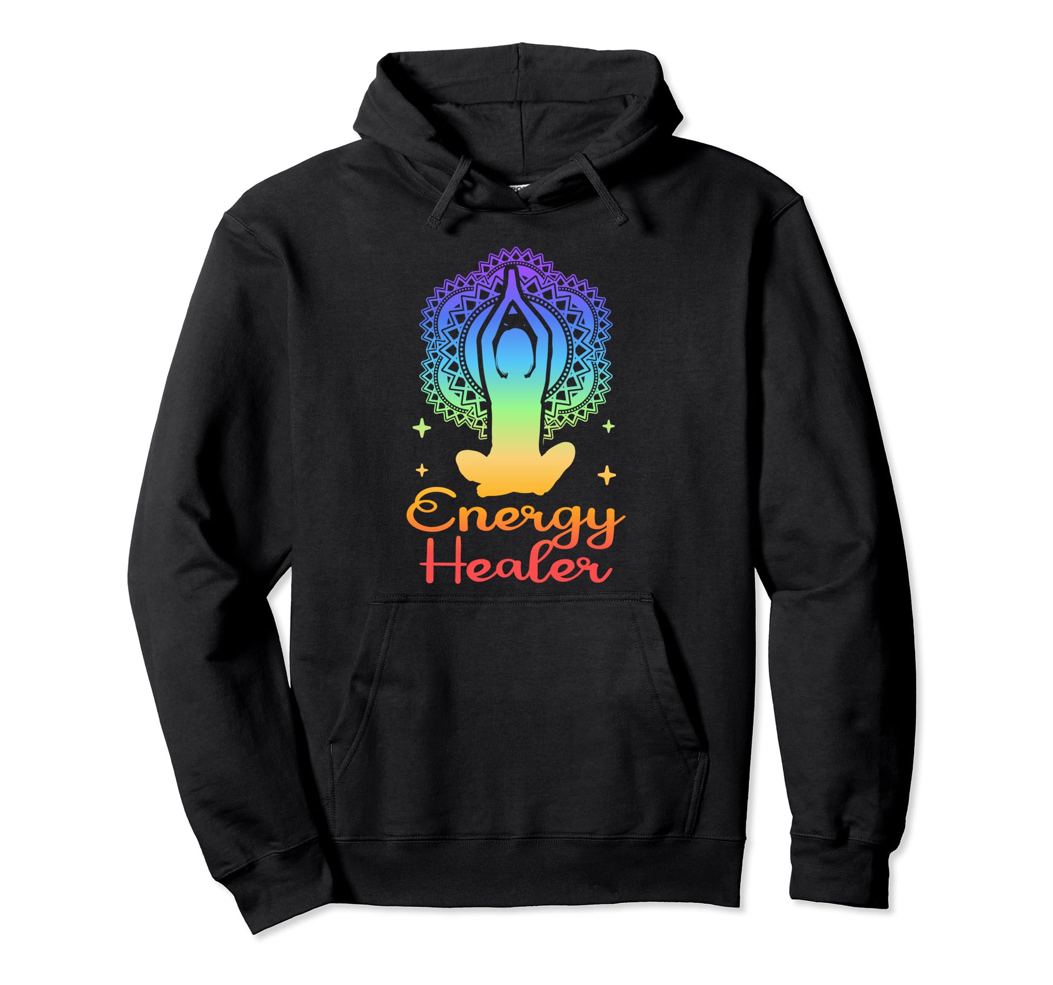 Energy Chakra Holistic Healing Hands Hoodie - Custom Art Print Men Women - T-Shirt, Sweatshirt, Hoodie