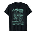 Bonneville Salt Flats Motorcycle T-Shirt - Minimalist Print Men Women - T-Shirt, Sweatshirt, Hoodie