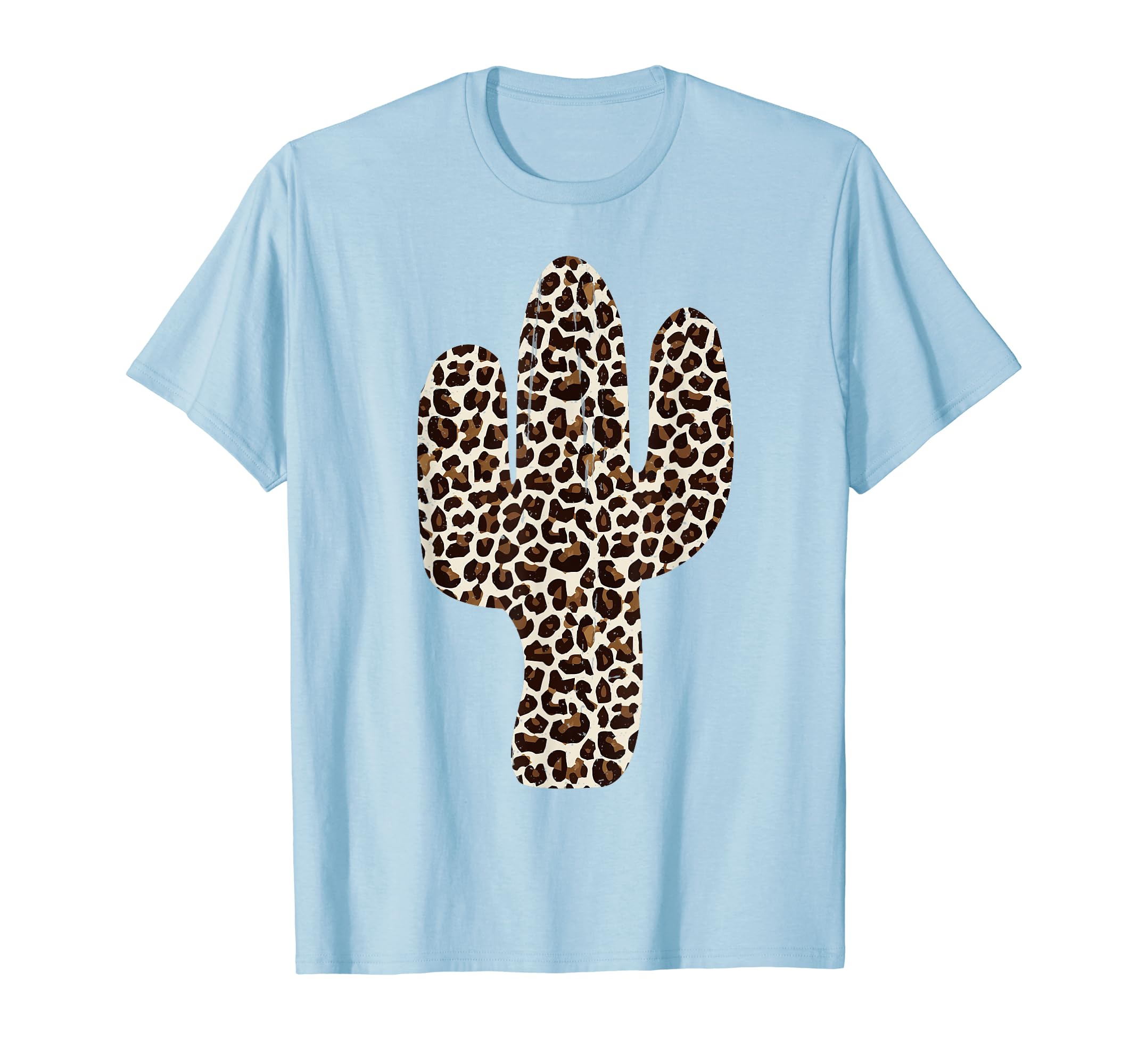 Western Leopard Cactus Used T-Shirt - Aesthetic Graphic for Adults - T-Shirt, Sweatshirt, Hoodie