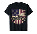 Ts Shop American Usa Flag Motorcycle Hoodie - Novelty Apparel Men Women - T-Shirt, Sweatshirt, Hoodie
