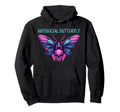 Antisocial Butterfly Hoodie - Unique Graphic for Adults - T-Shirt, Sweatshirt, Hoodie