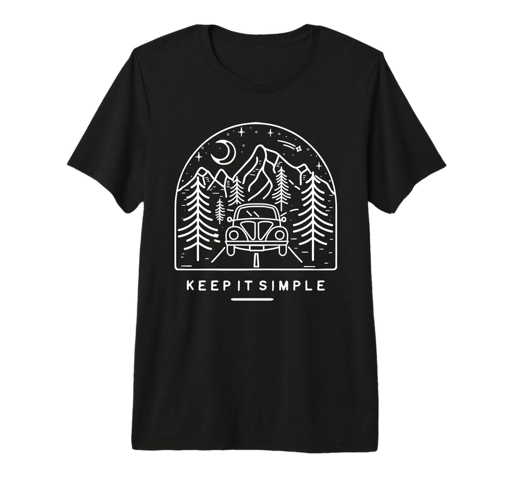 Recovery Slogan Keep It Simple Aa Na Self T-Shirt - Novelty Apparel Unisex - T-Shirt, Sweatshirt, Hoodie
