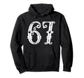 67 Victorian Ornate Number Meme Hoodie - Casual Everyday Wear for Adults - T-Shirt, Sweatshirt, Hoodie