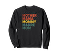 Multilingual Mom Typography Bold Sweatshirt - Casual Everyday Wear Unisex - T-Shirt, Sweatshirt, Hoodie
