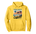 Ocean West Coast Summer Vibes Hoodie - Minimalist Print for Adults - T-Shirt, Sweatshirt, Hoodie