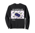 Travel Les Myrtilles Fresh Sweatshirt - Graphic Print for Adults - T-Shirt, Sweatshirt, Hoodie