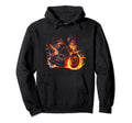 Motorcycle Biker Flames Sportster Hoodie - Streetwear Style Unisex - T-Shirt, Sweatshirt, Hoodie
