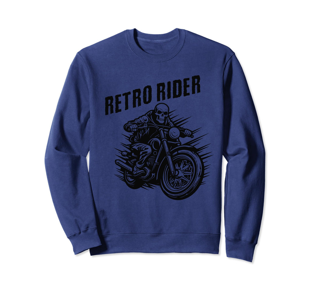 Rider Motorcycle Sweatshirt - Trendy Graphic Men Women - T-Shirt, Sweatshirt, Hoodie