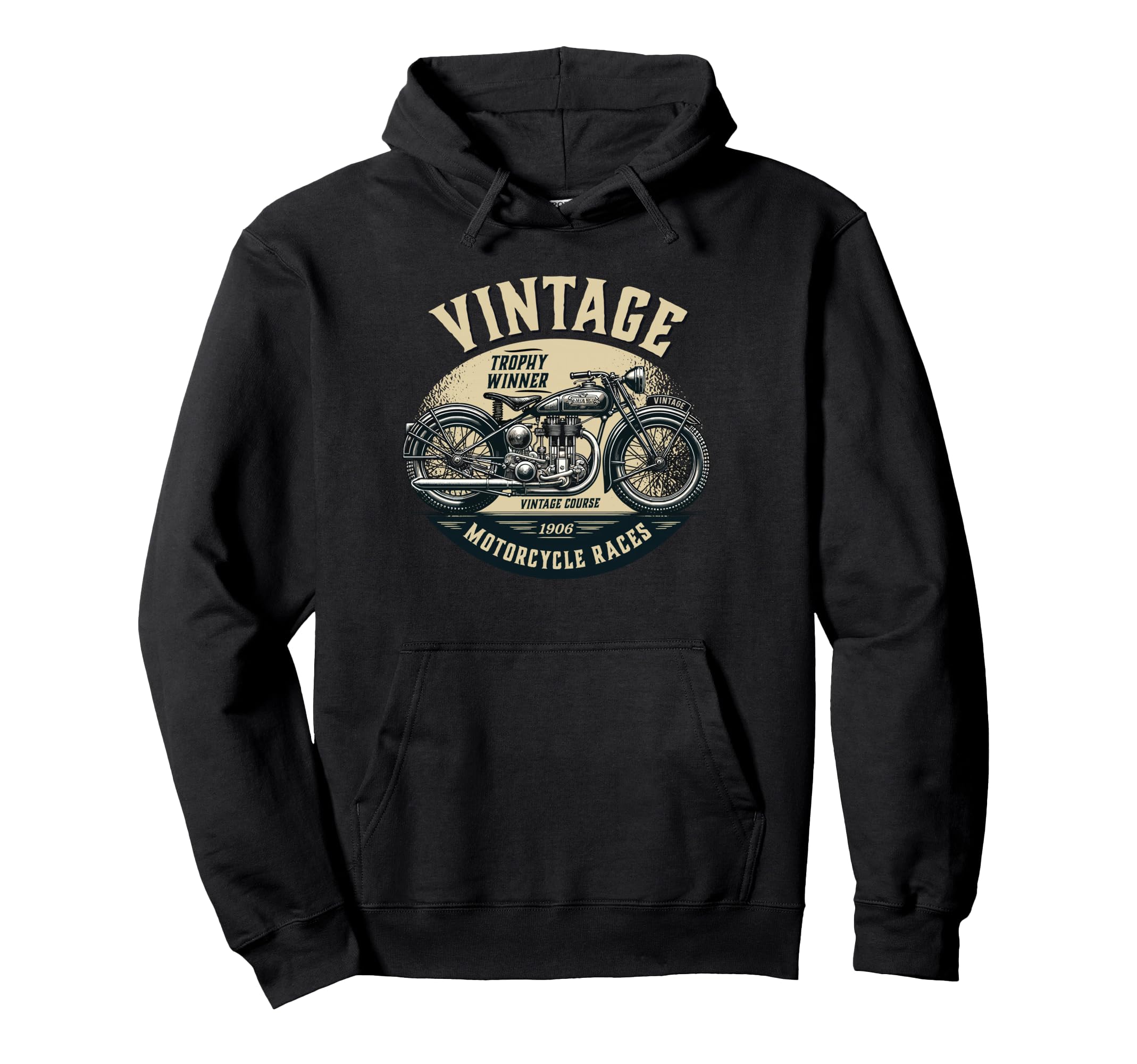 Motorcycle Racing Enthusiast Biker Hoodie - Fun Novelty Design Unisex - T-Shirt, Sweatshirt, Hoodie