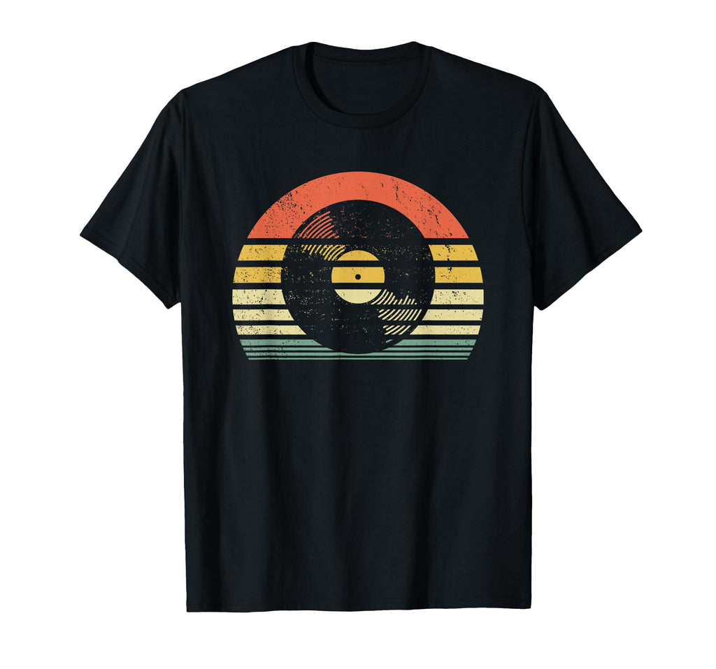 Vinyl Record Turntable Lp Record Player T-Shirt - Custom Art Print Unisex - T-Shirt, Sweatshirt, Hoodie