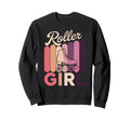 Roller Skating 70S 80S Roller Skates Sweatshirt - Trendy Graphic Men Women - T-Shirt, Sweatshirt, Hoodie